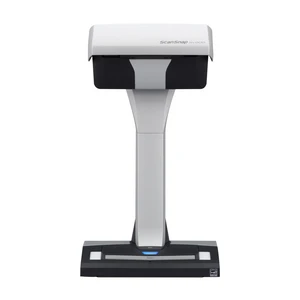 ScanSnap SV600 enables damage‑free scanning of archival documents with contactless overhead capture.