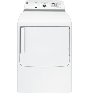 GE GTDL740EDWW dryer — manufacturer product photo